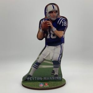 NFL Indianapolis Colts Peyton Manning Football Mirrored Figure w/ Stand